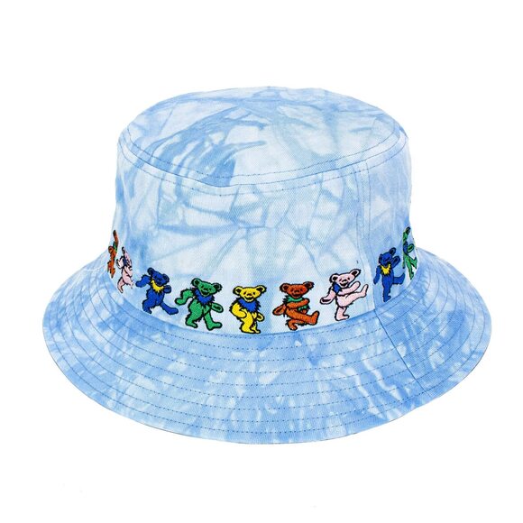 6432 Grateful Dead Bucket Hat Blue, Bucket